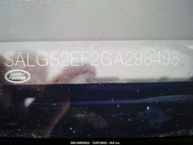SALGS2EF2GA298498 Land Rover Range Rover