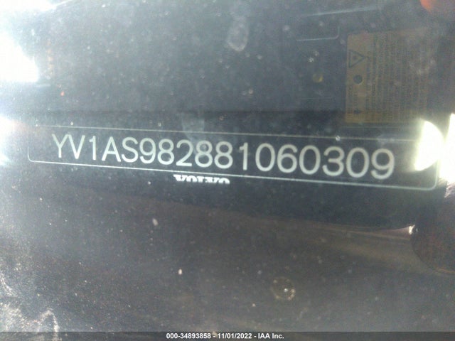 Volvo S80 2008 YV1AS982881060309 Image 9