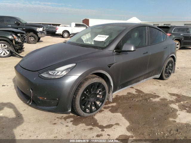 Tesla Model Y Long Range 2022 7SAYGAEE1NF400590 Image 2