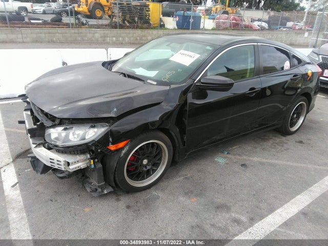 Honda Civic Sedan Lx 2018 2HGFC2F56JH567408 Image 2