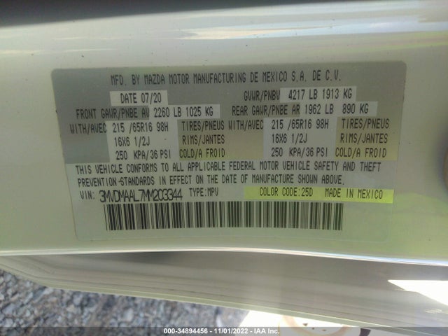 2021 Mazda CX-30, VIN: 3MVDMAAL7MM203344