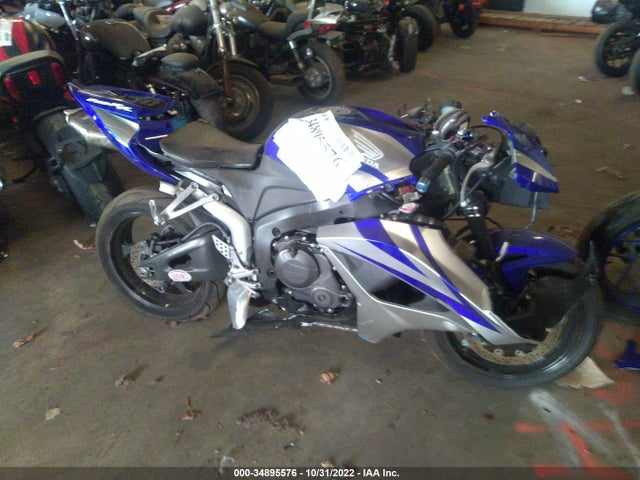 2007 HONDA CBR600 RR VIN: JH2PC400X7M012289