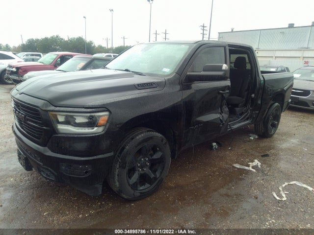 2019 Ram 1500 Big Horn/lone Star მანქანა იყიდება აუქციონზე, vin: 1C6RREFT9KN740476, აუქციონის ნომერი: 34895786