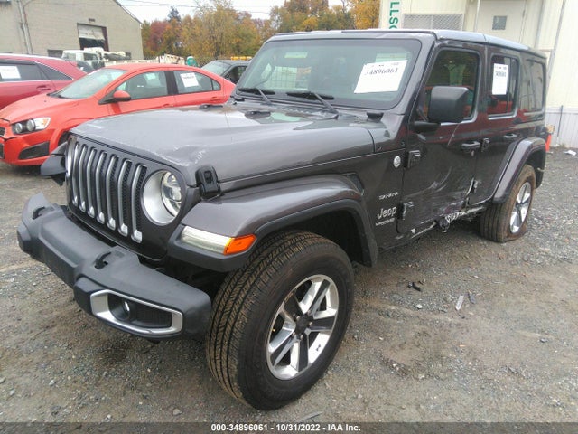 2018 JEEP WRANGLER UNLIMITED SAHARA VIN: 1C4HJXEG5JW235040