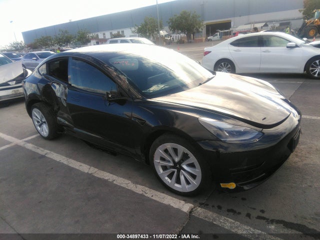 Tesla Model 3 Long Range 2022 5YJ3E1EB4NF126840 главное изображение