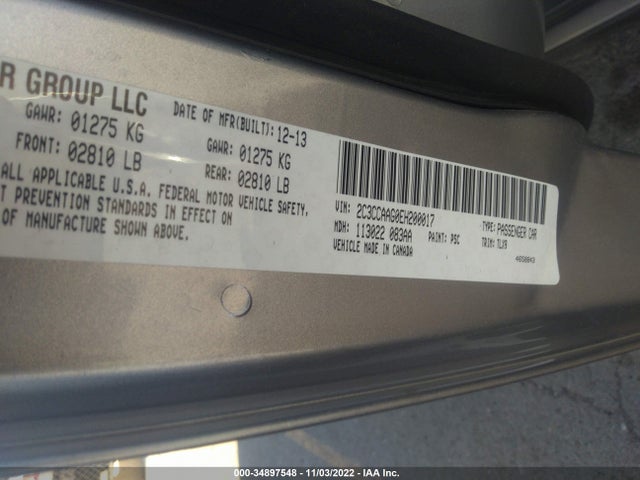 Chrysler 300 2014 2C3CCAAG0EH200017 Image 10