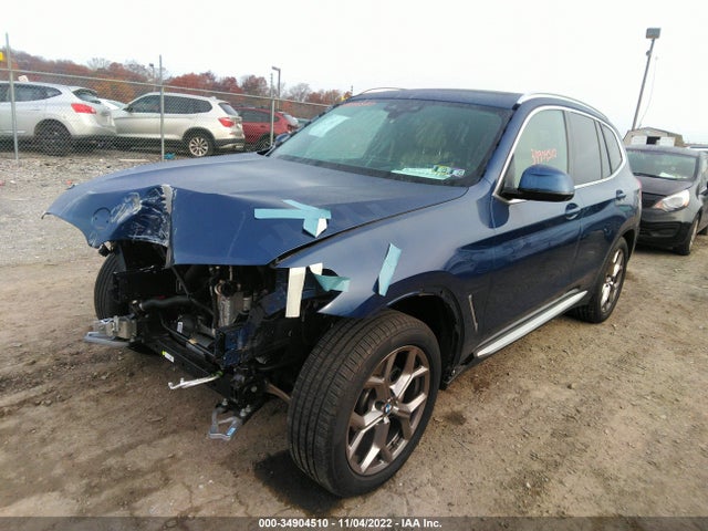 BMW X3 Xdrive30i 2021 аукцион фото