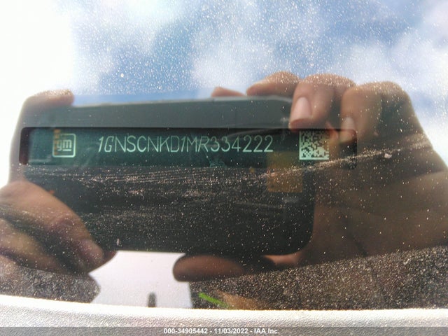 Chevrolet Tahoe Lt 2021 1GNSCNKD1MR334222 Image 9