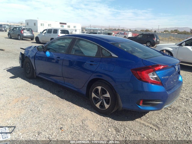 2020 HONDA CIVIC SEDAN LX VIN: 2HGFC2F60LH529992