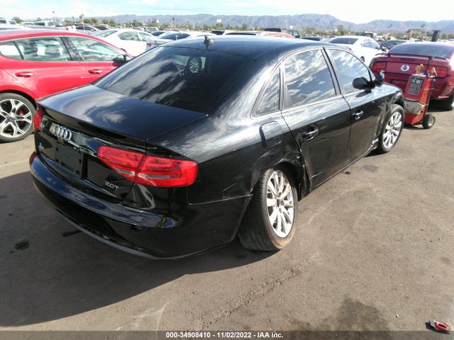 2013 AUDI A4 PREMIUM VIN: WAUAFAFLXDN029215