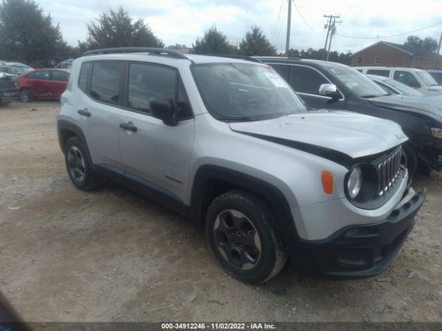 Auction sale of the 2017 Jeep Renegade Sport, vin: ZACCJAAB2HPF55117, lot number: 34912246