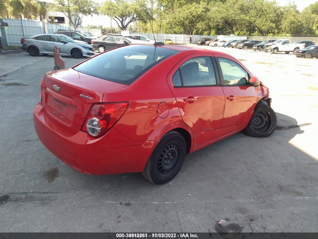 Chevrolet SONIC LS 2015 1G1JA5SH6F4173565 Image 4