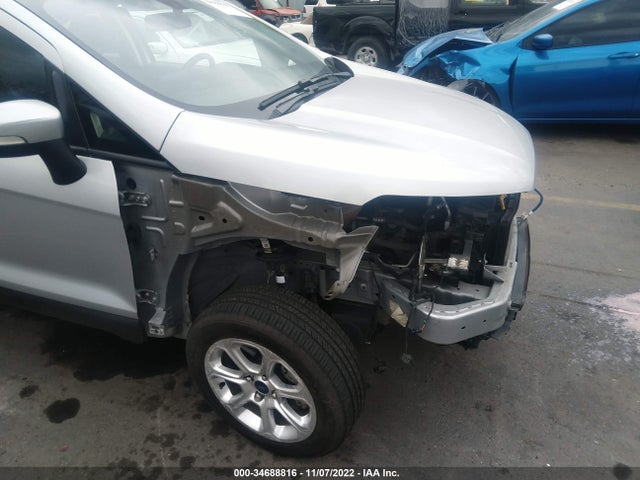 2019 FORD ECOSPORT SE VIN: MAJ6S3GL6KC279323