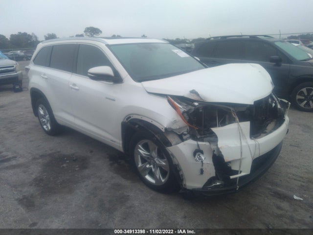 2016 Toyota Highlander, VIN: 5TDDCRFH4GS016784