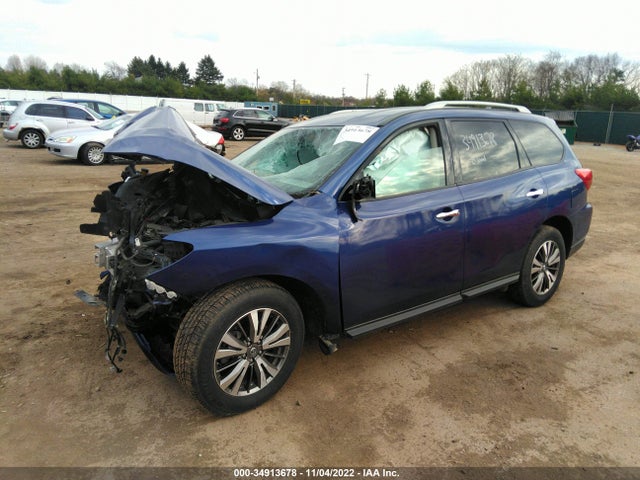 2019 NISSAN PATHFINDER SV VIN: 5N1DR2MM3KC581832