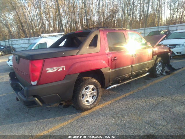 2004 CHEVROLET AVALANCHE Z71 VIN: 3GNEK12T64G203965