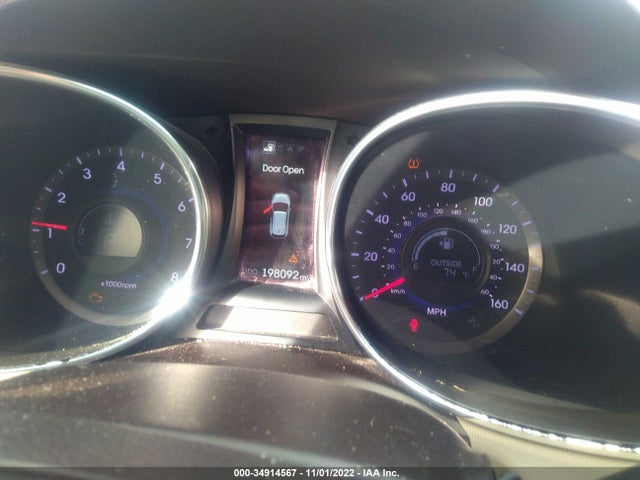 2014 HYUNDAI SANTA FE GLS VIN: KM8SNDHF1EU074808