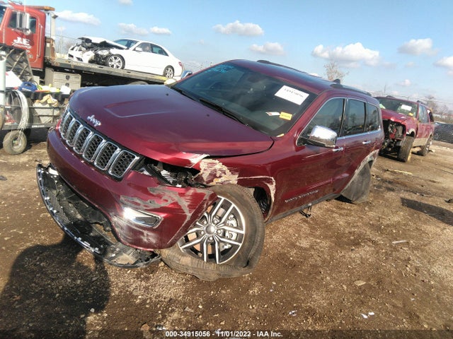 1C4RJFBG2NC166981 Jeep Grand Cherokee Wk Limited