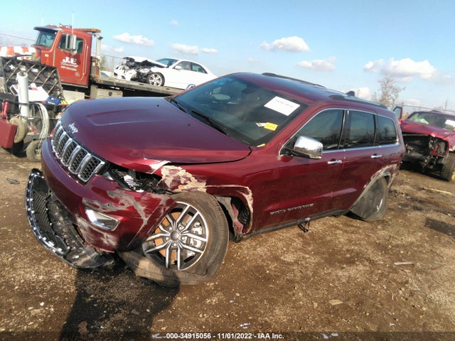 1C4RJFBG2NC166981 Jeep Grand Cherokee Wk Limited