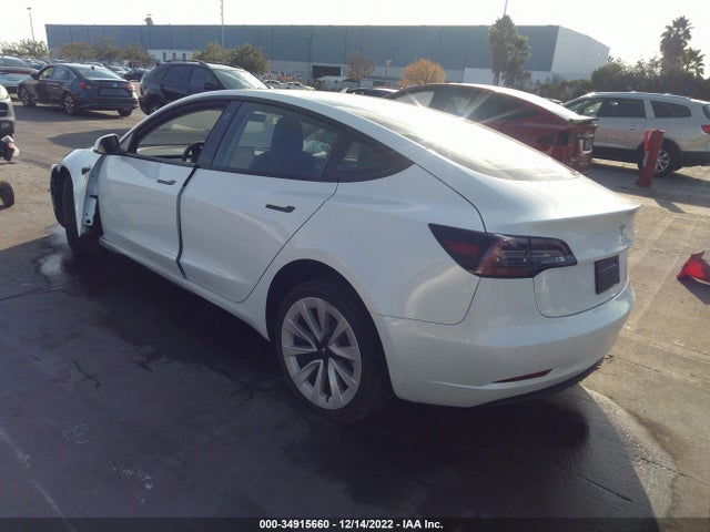 Tesla MODEL 3 2022 5YJ3E1EA5NF248842 Image 4