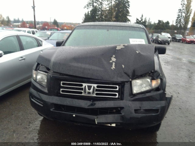 2006 HONDA RIDGELINE RTL VIN: 2HJYK16576H550558