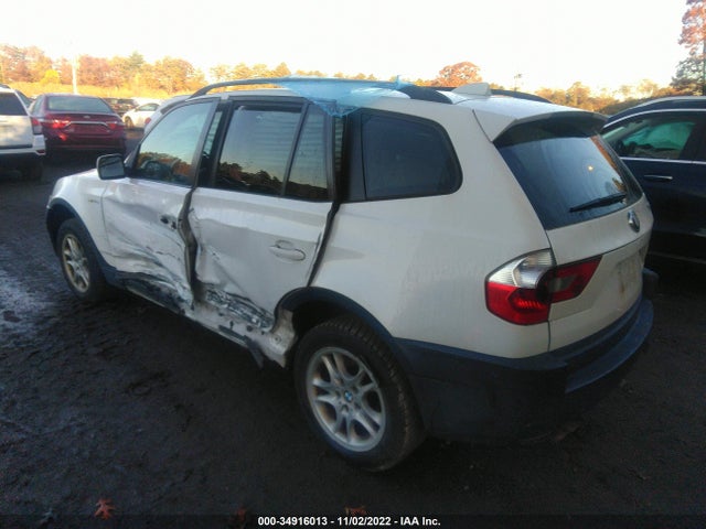 2005 BMW X3 2.5I VIN: WBXPA73475WC47934