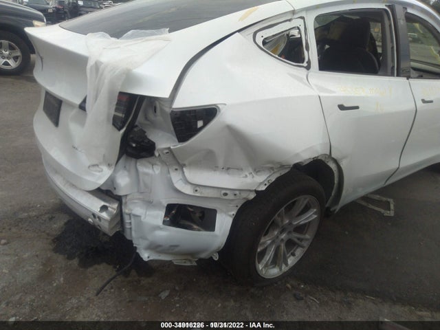 2021 TESLA MODEL Y LONG RANGE VIN: 5YJYGDEE4MF077598