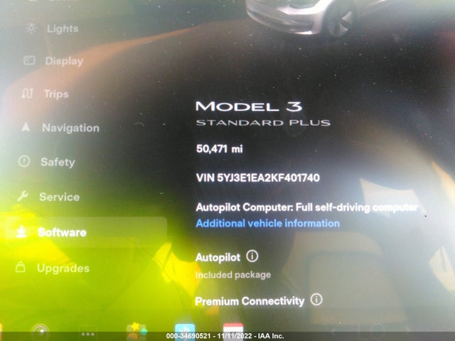 Tesla Model 3 Range 2019 5YJ3E1EA2KF401740 Image 7