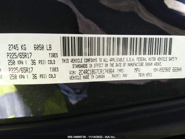 Chrysler Town & Country 2012 2C4RC1BG7CR174964 Image 10