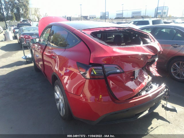 Tesla Model Y Long Range 2022 7SAYGDEE0NF516204 Image 3