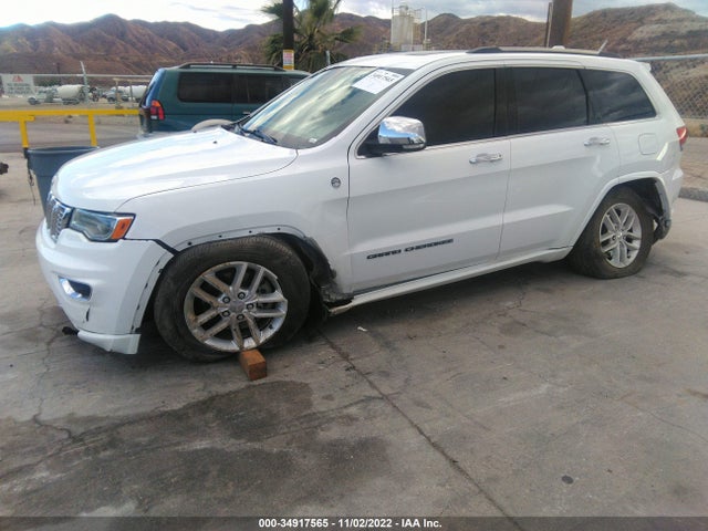 2017 JEEP GRAND CHEROKEE OVERLAND VIN: 1C4RJFCG7HC735911
