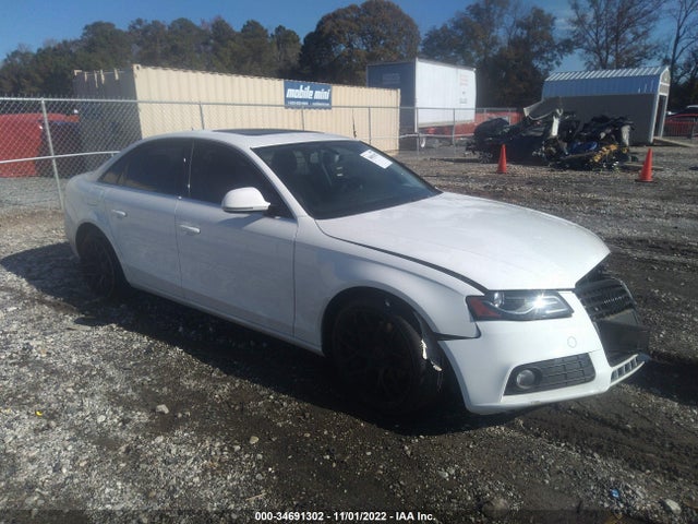 2009 AUDI A4 2.0T PRESTIGE VIN: WAUMF78K49N052663
