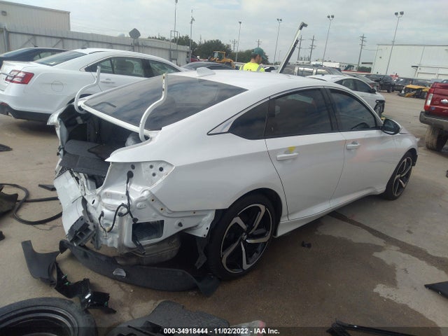 2020 HONDA ACCORD SEDAN SPORT VIN: 1HGCV2F32LA017491