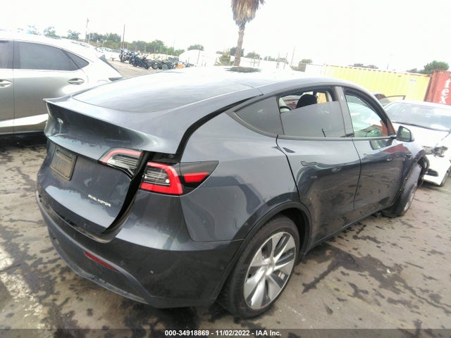 Tesla Model Y Long Range 2021 5YJYGDEEXMF083602 Image 4