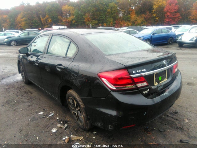 Honda Civic Sedan Ex 2014 2HGFB2F84EH502107 Image 3