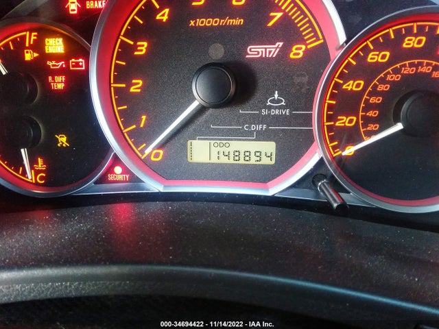 Subaru IMPREZA SEDAN WRX 2008 JF1GE74618G502435 Image 8
