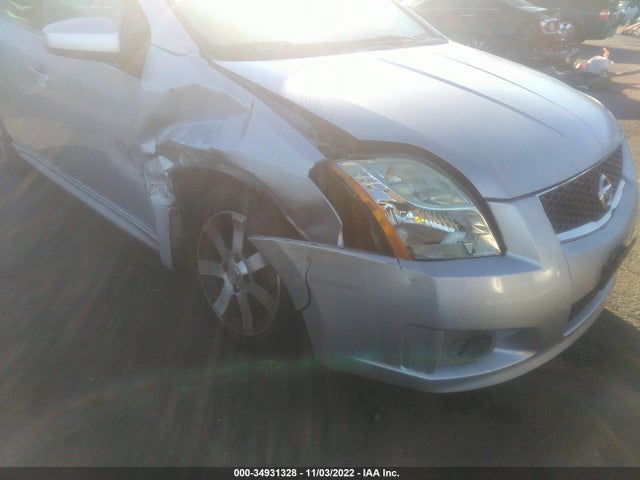2012 NISSAN SENTRA 2.0 SR VIN: 3N1AB6AP6CL635263