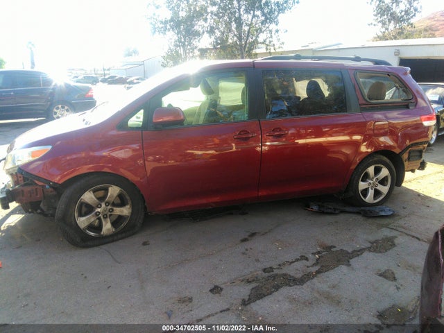 2012 TOYOTA SIENNA LE VIN: 5TDKK3DCXCS275725