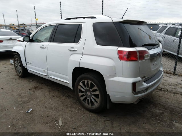 2017 GMC TERRAIN DENALI VIN: 2GKFLVE3XH6152800