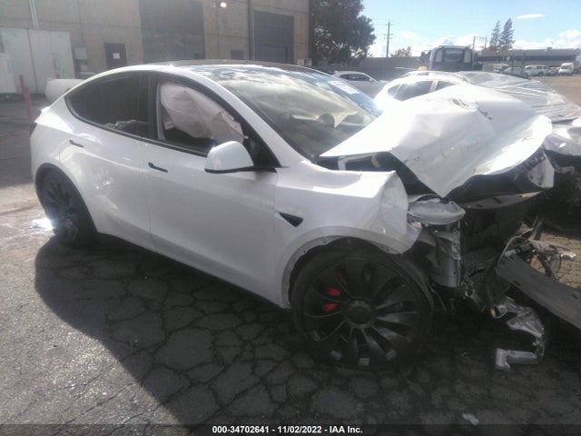 Tesla Model Y Performance 2021 5YJYGDEF6MF091835 zdjęcie główne