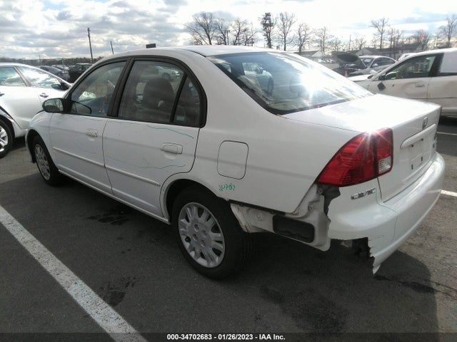 2005 HONDA CIVIC SDN LX VIN: 2HGES16515H539336