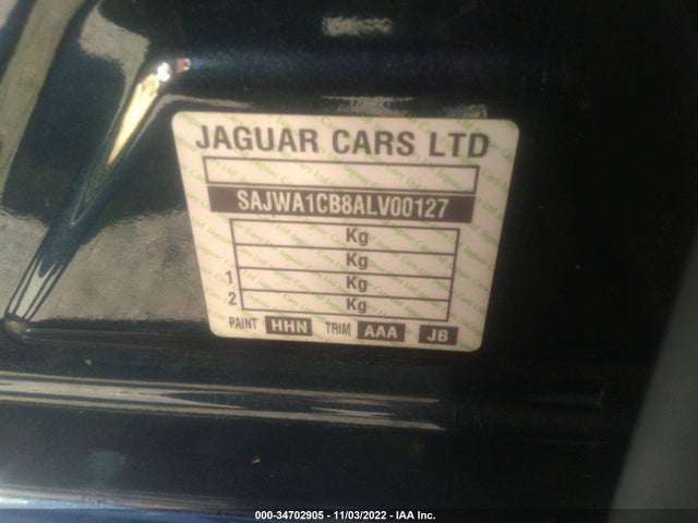 SAJWA1CB8ALV00127 Jaguar Xj Premium Luxury