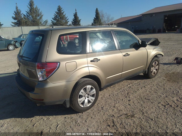 2009 SUBARU FORESTER X VIN: JF2SH61689H789635