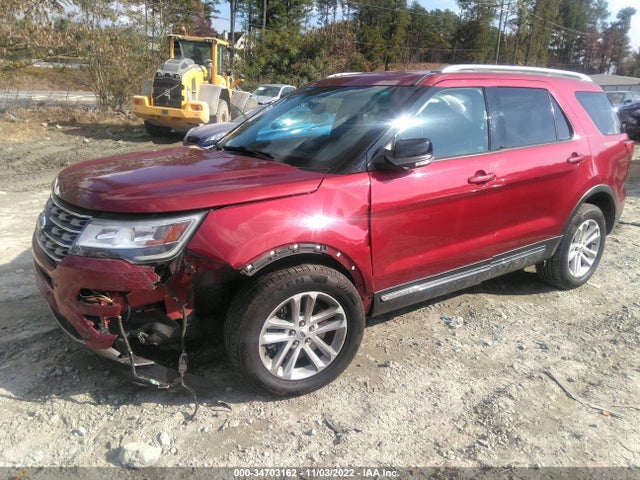 2016 FORD EXPLORER XLT VIN: 1FM5K7D84GGC03138