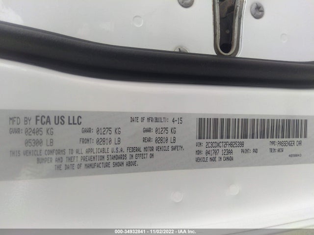 Dodge Charger 2015 2C3CDXCT2FH825398 Image 12