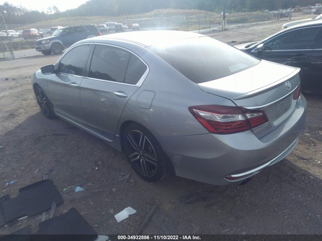 2017 HONDA ACCORD SEDAN SPORT VIN: 1HGCR2F55HA280426