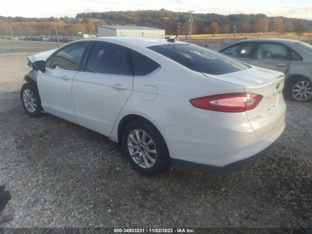 2016 FORD FUSION S VIN: 3FA6P0G73GR214893