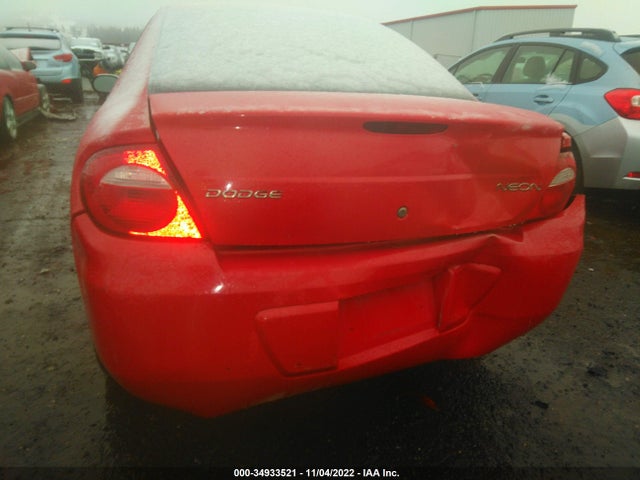 2004 DODGE NEON SE VIN: 1B3ES26C74D557310