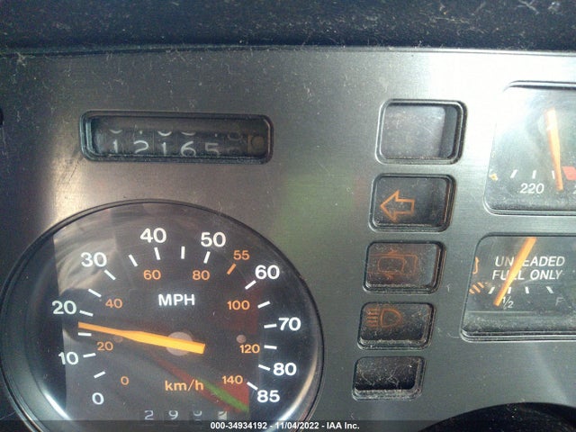 1984 PONTIAC FIERO SPORT VIN: 1G2AM37R4EP255803