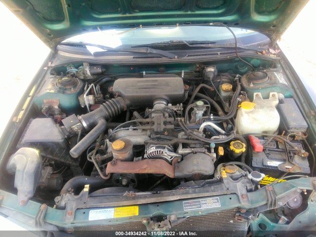 1998 SUBARU LEGACY WAGON L/POSTAL RHD VIN: 4S3BK4351W7309414
